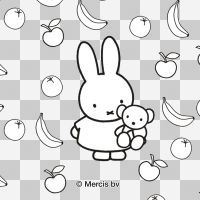 Miffy mit Obst Tranparent - Nijntje / Miffy
