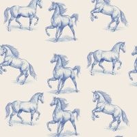 Horses Pattern Toile de Jouy - DeinDesign
