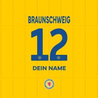 Eintracht Braunschweig Trikot Personalisierbar 25-26 - Eintracht Braunschweig