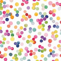 Watercolour Punkte Bunt - Ninola Design