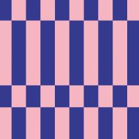 Checkered Abstract Bold Electric Blue and Pink Color Block - cafelab - Emanuela Carratoni