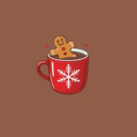 Schokoladen Lebkuchenmann Weihnachten - DeinDesign