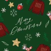 Traditionelles Weihnachtsmuster - DeinDesign