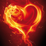 Flame Heart - DeinDesign