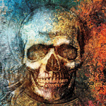 Skull Art Psycho - Greenfeed