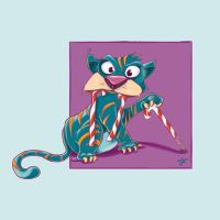 Säbelzahntiger - Lisa Stachnick