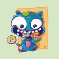 Monster Omnomnom - Lisa Stachnick