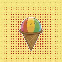 Arc-en-ciel délicieux - SINGERDESIGN