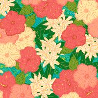 Tropical Flowers - Lotti Brown