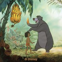 Mowgli et Baloo - Disney 