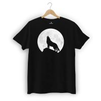 Wolf-moon Shirt - Badbugs Art