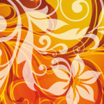 Fleurs années 70 - SINGERDESIGN