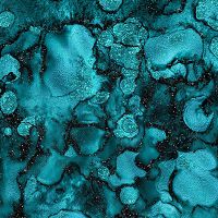 Blue Glitter look - UtART