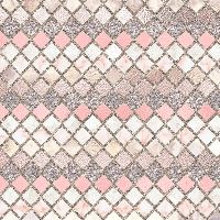 Mosaic Glitter Look - UtART