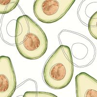 Avocado Pattern - Kruth Design