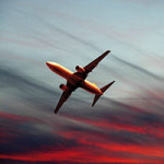 Flying Aircraft Red - DeinDesign