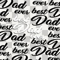 Best Dad ever black ohne Hintergrund - DeinDesign