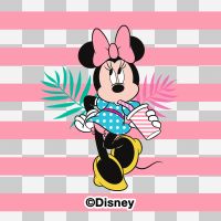 Minnie Milkshake sans fond - Disney Minnie Mouse