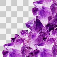 Amethyst gem transparent - DeinDesign