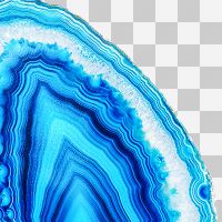 Blue gem transparent - DeinDesign