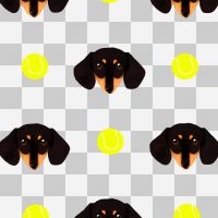 Dachshund Tennis ohne Hintergrund - Jessica Broton