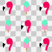 Flamingo ice ohne Hintergrund - Jessica Broton