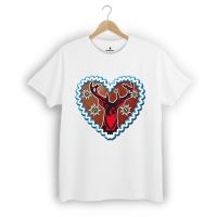 Lebkuchenherz Hirsch Shirt - Margarita Kriebitzsch