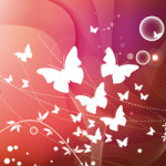 Rainbow Butterfly - SINGERDESIGN