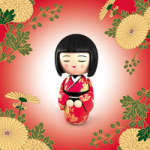 Kiku Kokeshi - Naydeene