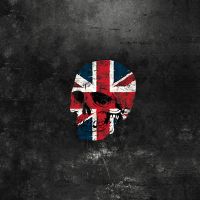 British Flag Skull - Florian Walz