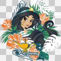 Aladdin Jasmin Oasis transparent - Disney Princess
