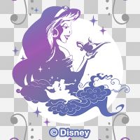 Aladdin Jasmin World of Magic transparent - Disney Princess