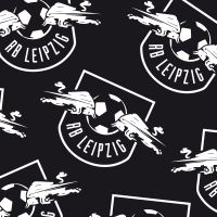 Logos RB Leipzig Weiß auf Schwarz - RB Leipzig