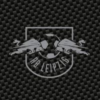Graues RB Leipzig Logo auf Carbonoptik - RB Leipzig