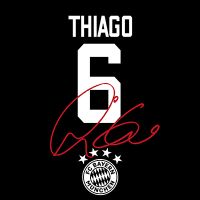 Tiago #6 - Mittelfeld - FCB - FC Bayern München