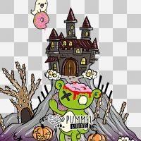 Zonbis Schloss ohne Hintergrund - Pummeleinhorn