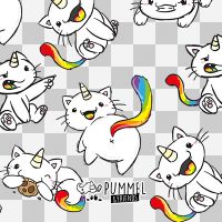 Purricorn Sammelbild ohne Hintergrund - Pummeleinhorn