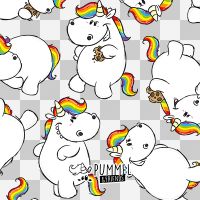 Pummeleinhorn Sammelbild ohne Hintergrund - Pummeleinhorn