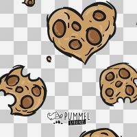 Keksregen ohne Hintergrund - Pummeleinhorn