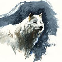 Polarwolf - Wild and Free by Timo Wuerz