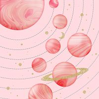 The pink solar system - cafelab - Emanuela Carratoni