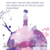 Aquarel Planet 1 - Le Petit Prince