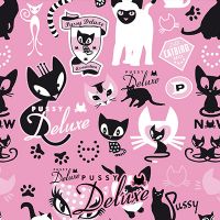 Pink Cat Pattern - Pussy Deluxe