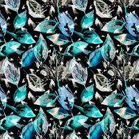 Autumn leaves neon - Ninola Design