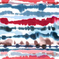 Soft Nautical Watercolor Lines - Ninola Design