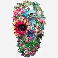 Summer Mood Skull - Riza Peker