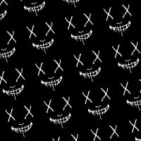 Maskenmuster Schwarz - David Bost