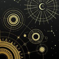 Black and gold abstract - cafelab - Emanuela Carratoni