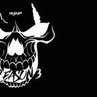 Skull large W/B - Moji