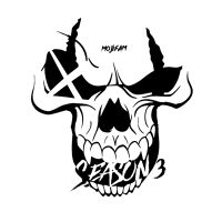 Skull B/W - Moji